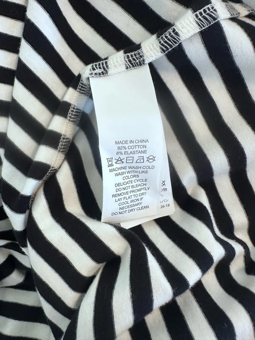 Kate Spade Sleeveless Striped Dress - Black & White - Picture 4 of 4